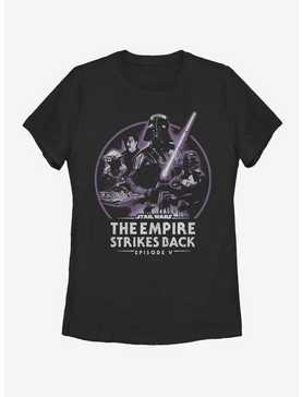 Star Wars Episode V The Empire Strikes Back Sepia Logo Womens T-Shirt, , hi-res