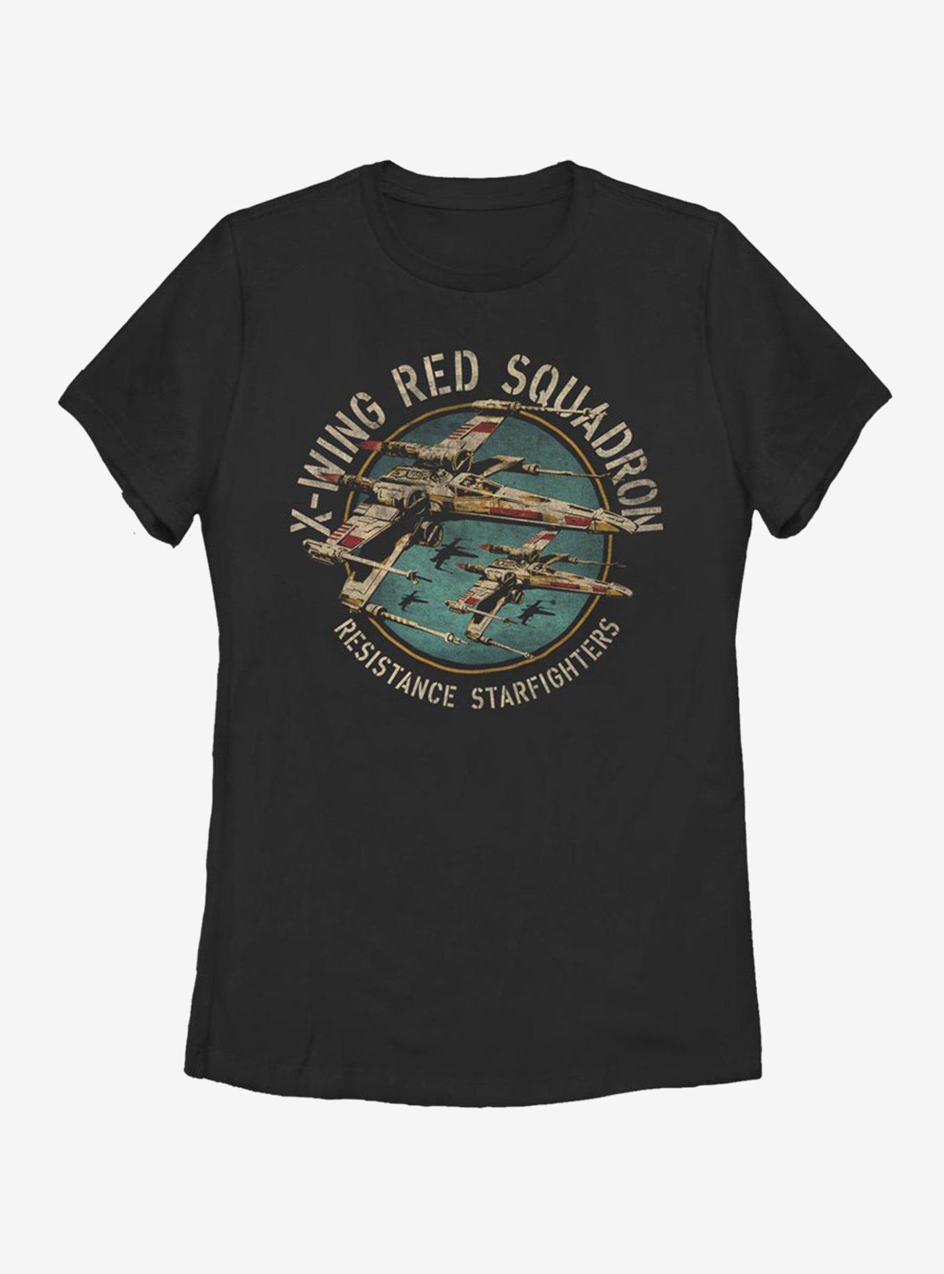 Star Wars Red Squad Womens T-Shirt, BLACK, hi-res