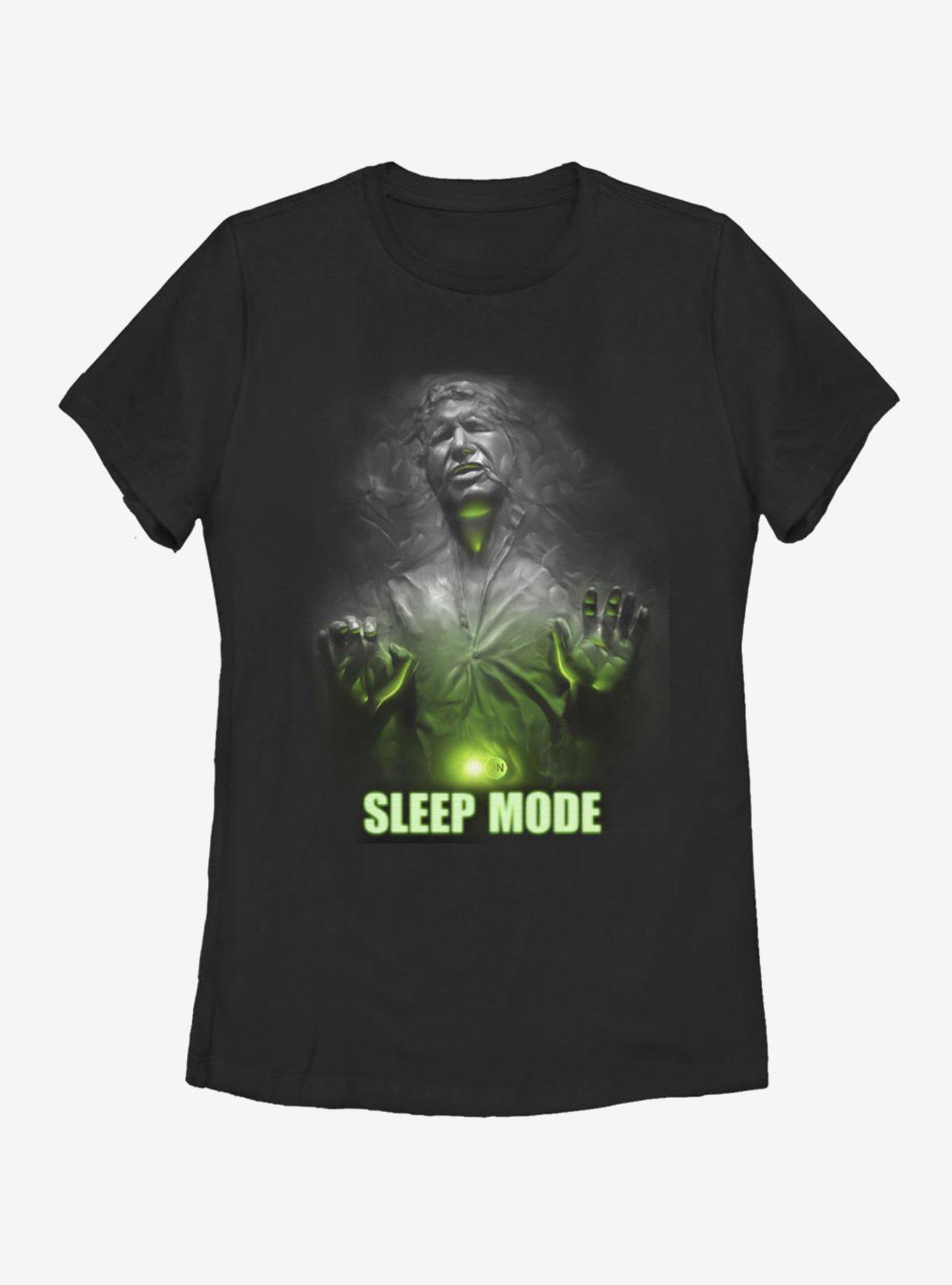 Star Wars Sleep Mode Womens T-Shirt, BLACK, hi-res