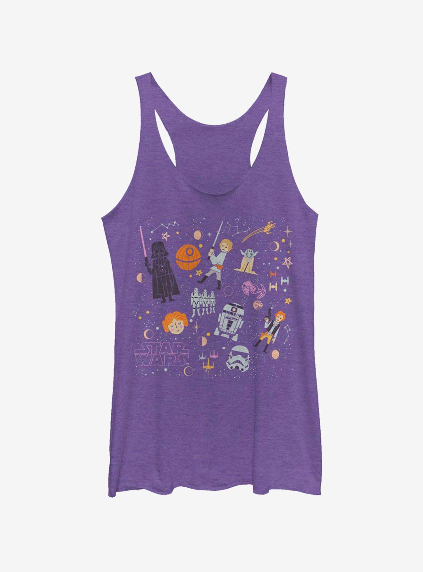 Star Wars Collage Womens Tank Top, , hi-res