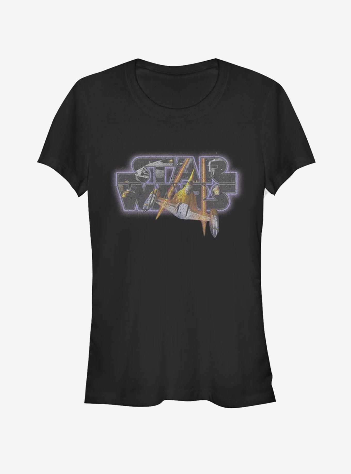 Star Wars Episode One Logo Girls T-Shirt, BLACK, hi-res