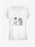 Star Wars Friends In Space Girls T-Shirt, WHITE, hi-res