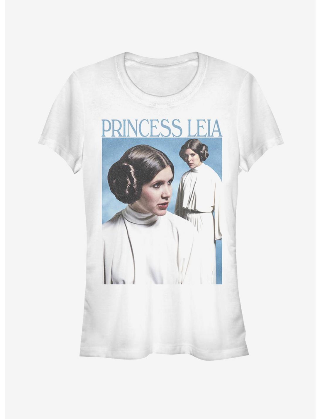Star Wars Leia Photo Girls T-Shirt, WHITE, hi-res