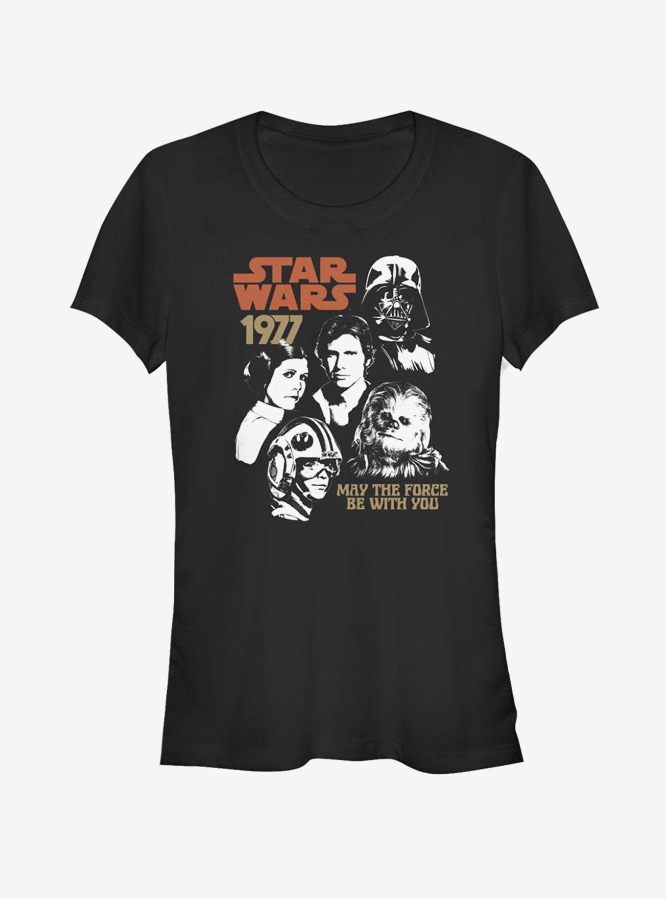 Star Wars 77 Album Girls T-Shirt, BLACK, hi-res