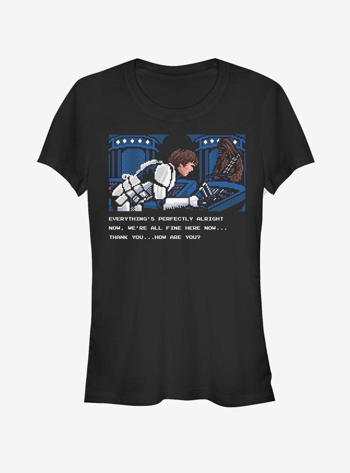 Star Wars Han Solo All Fine Here Girls T-Shirt, , hi-res