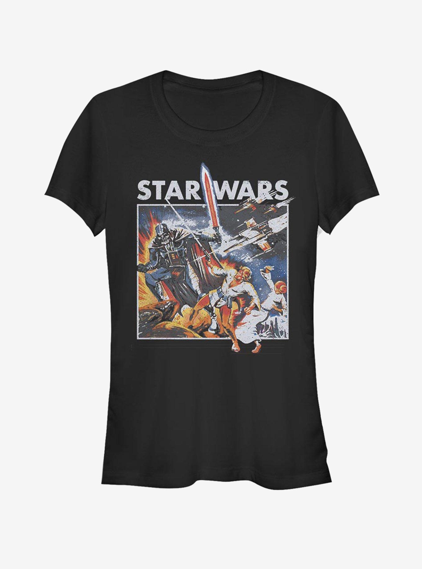 Star Wars Baguettes Girls T-Shirt, BLACK, hi-res