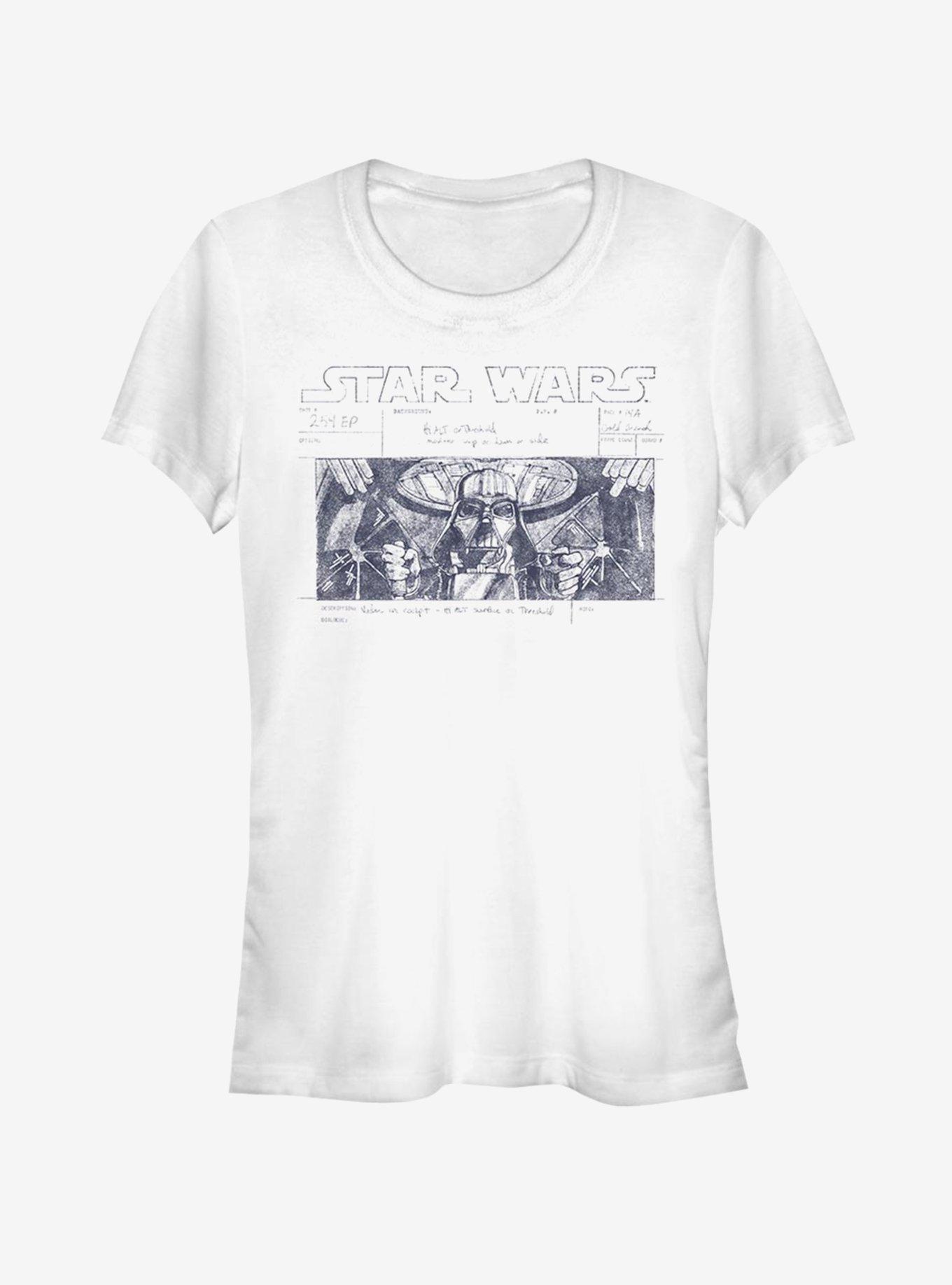 Star Wars Death Star Run Girls T-Shirt, WHITE, hi-res
