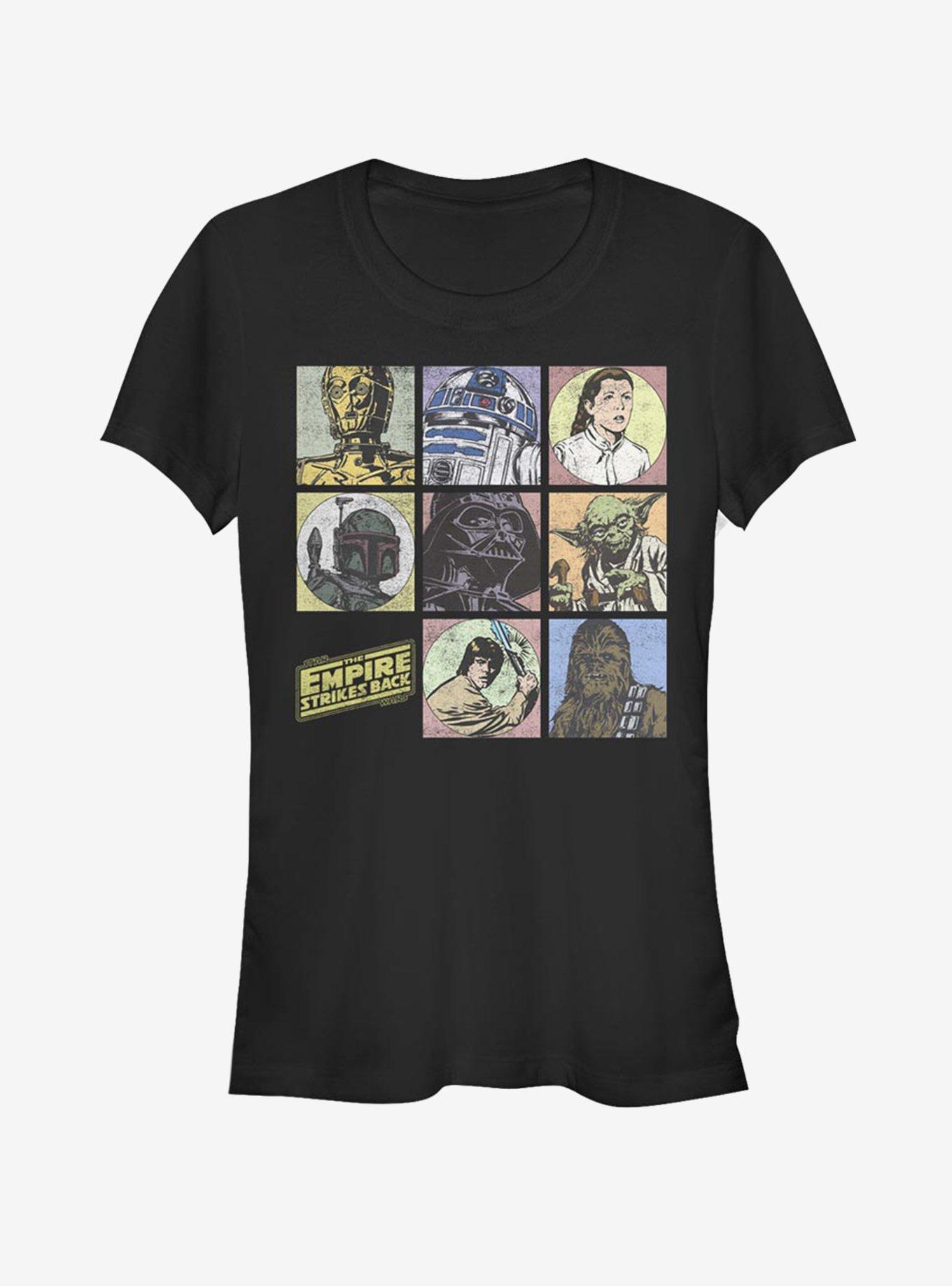 Star Wars Char Boxes Girls T-Shirt, BLACK, hi-res