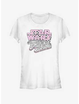 Star Wars Checker Falcon 2 Girls T-Shirt, , hi-res