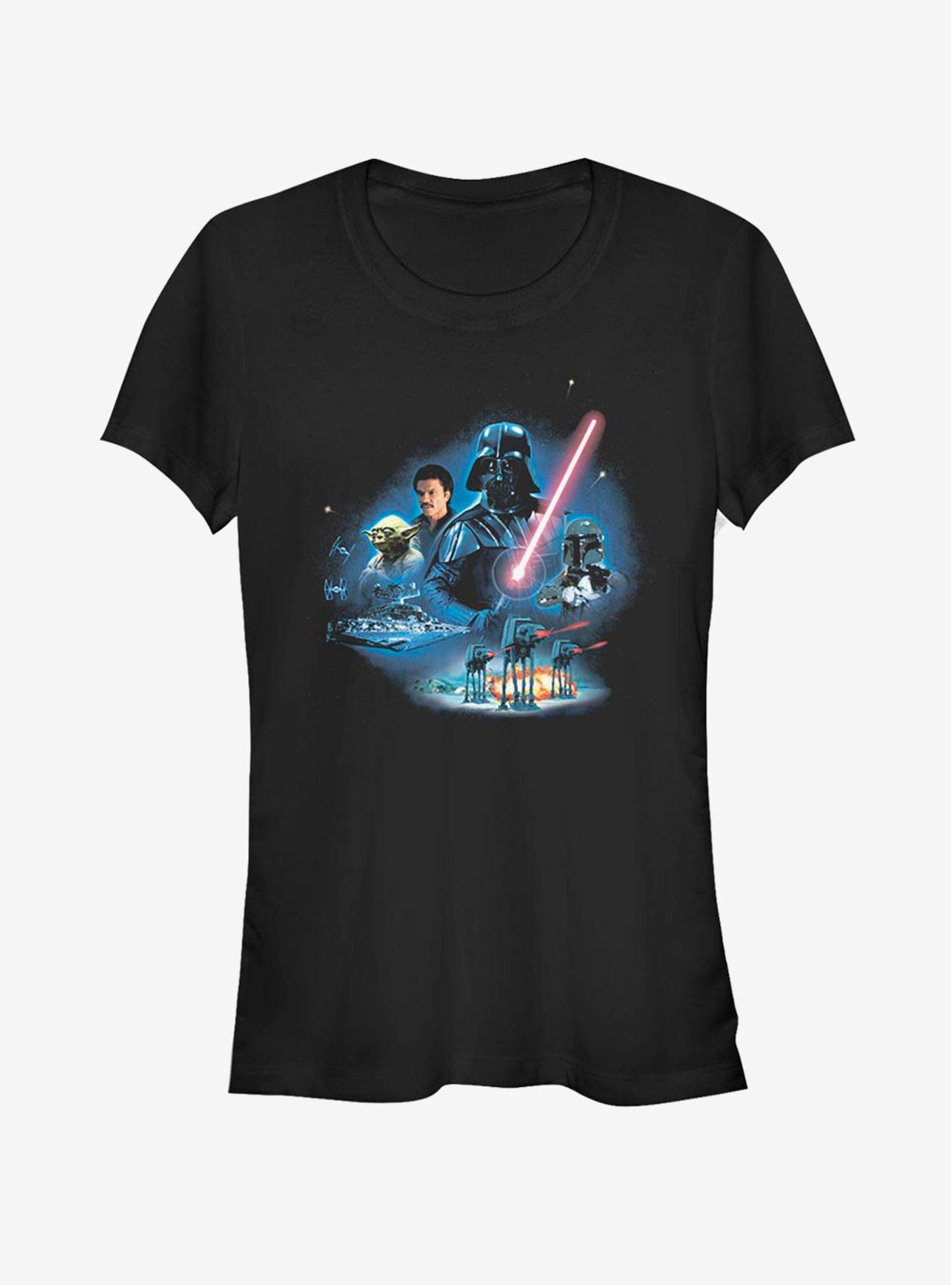 Star Wars Empire Strikes Back Characters Girls T-Shirt, , hi-res