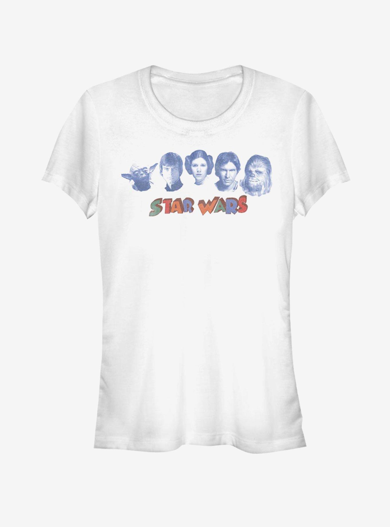 Star Wars Faces Girls T-Shirt, , hi-res