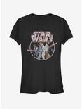 Star Wars Group Girls T-Shirt, BLACK, hi-res