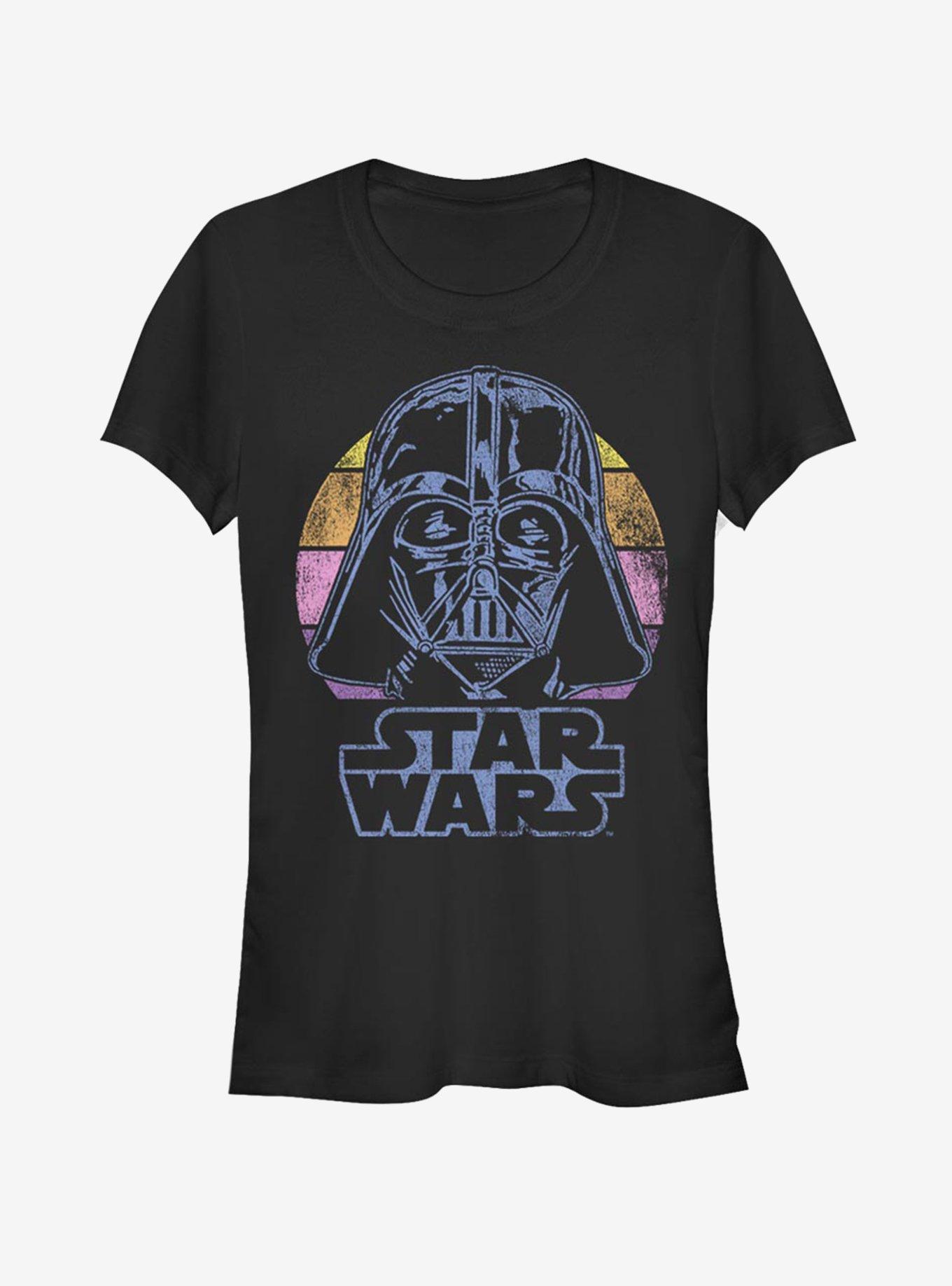 Star Wars Dark Vader Logo Girls T-Shirt, BLACK, hi-res