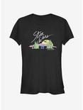 Star Wars Endor Vintage Girls T-Shirt, BLACK, hi-res