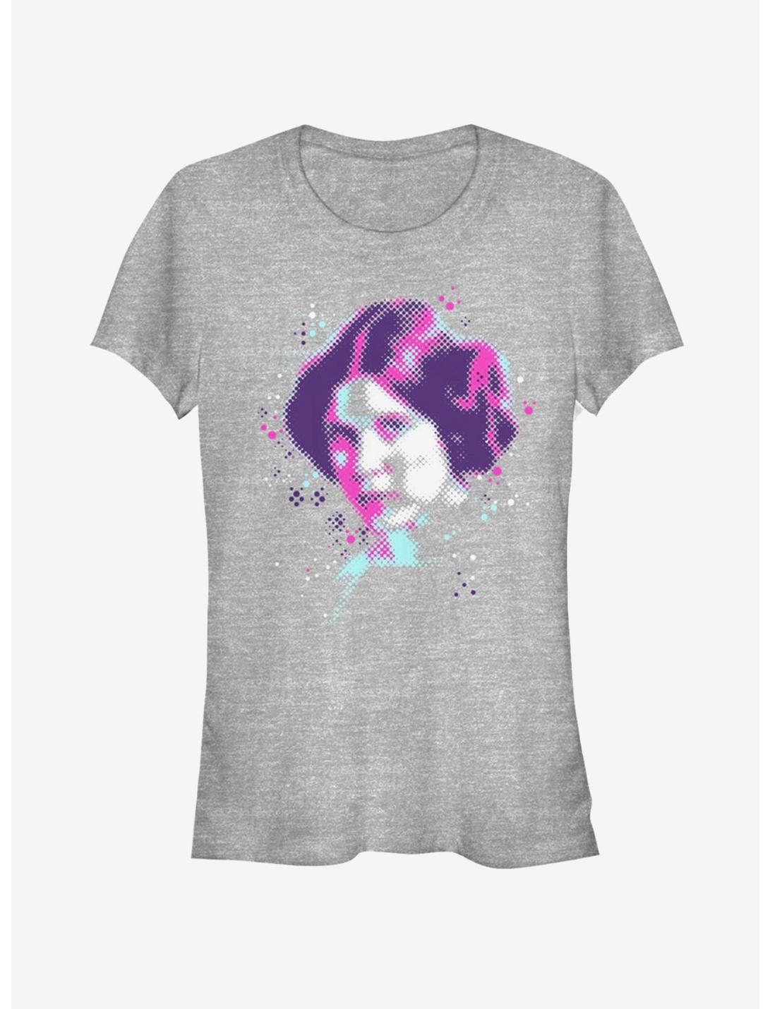 Star Wars Leah Dots Girls T-Shirt, ATH HTR, hi-res