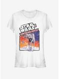 Star Wars The Empire Strikes Back Atari Cartridge Poster Girls T-Shirt, WHITE, hi-res