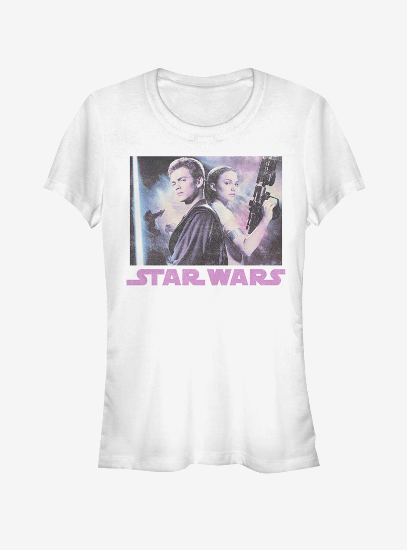 Star Wars Vintage Photo Girls T-Shirt, WHITE, hi-res
