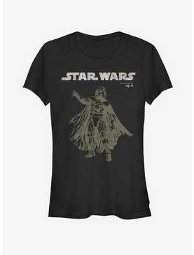 Star Wars Vader Reaching Girls T-Shirt, , hi-res