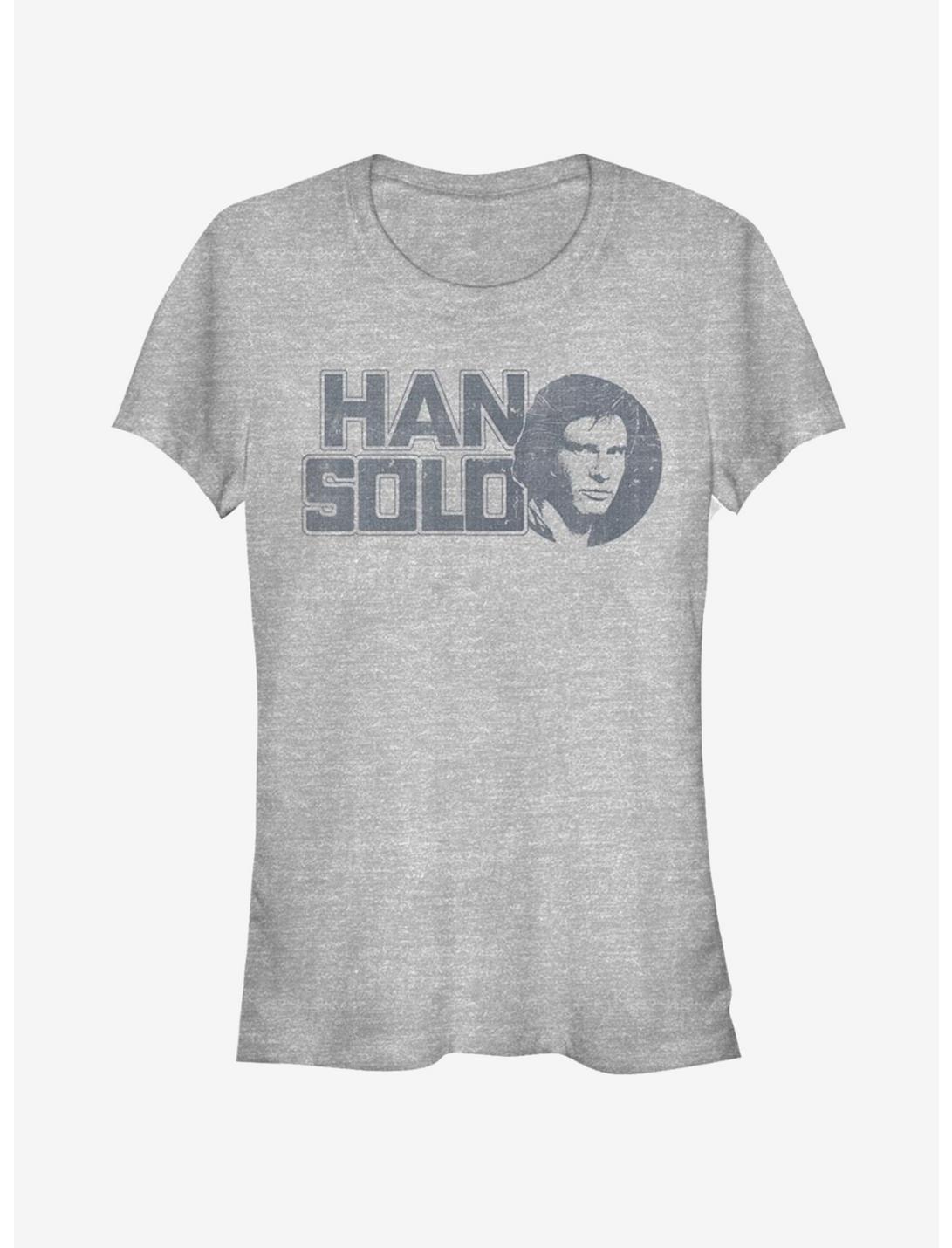 Star Wars Vintage Solo Girls T-Shirt, ATH HTR, hi-res