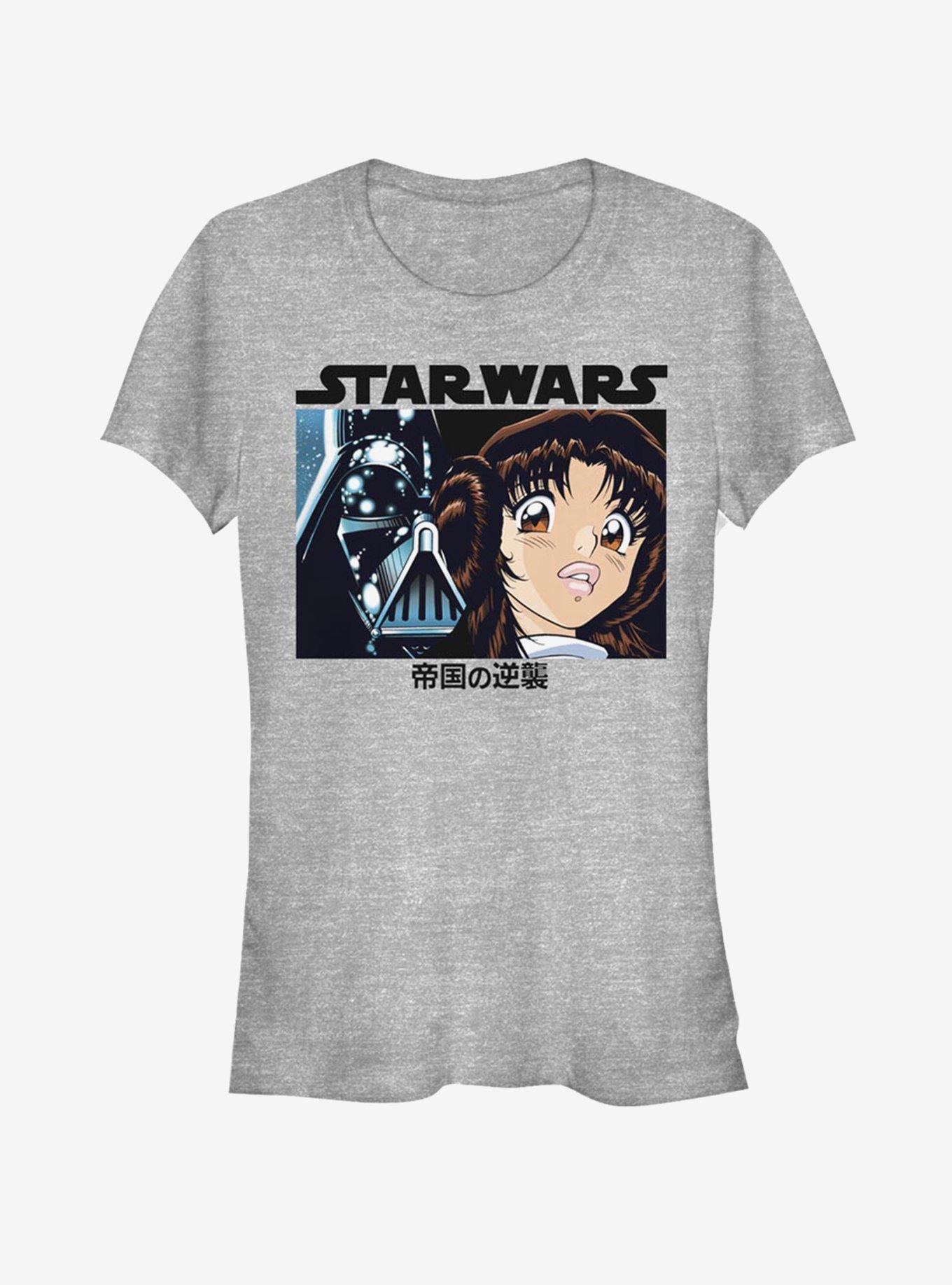 Star Wars Manga Star Girls T-Shirt, ATH HTR, hi-res