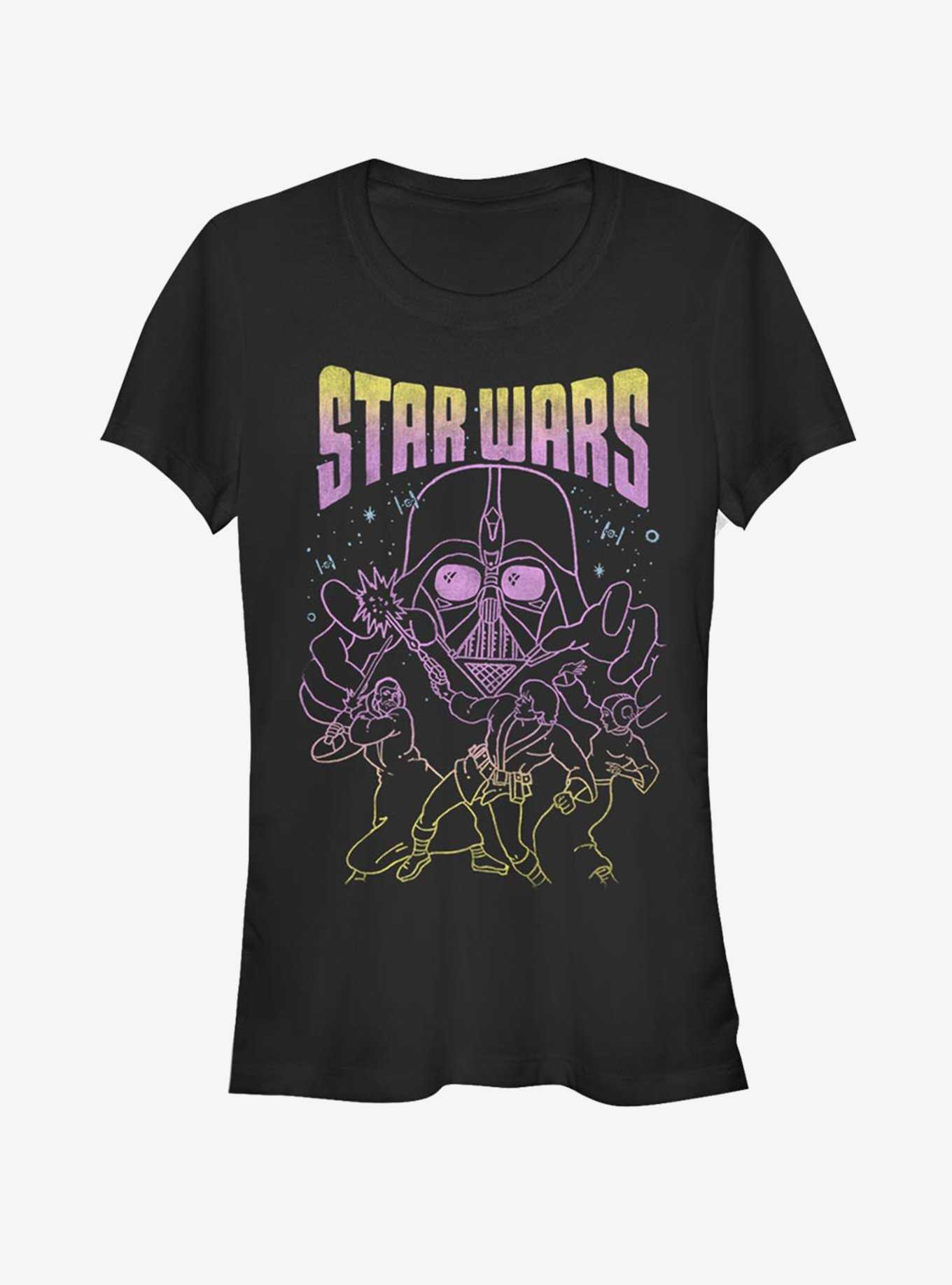 Star Wars Neon Vintage Girls T-Shirt, , hi-res