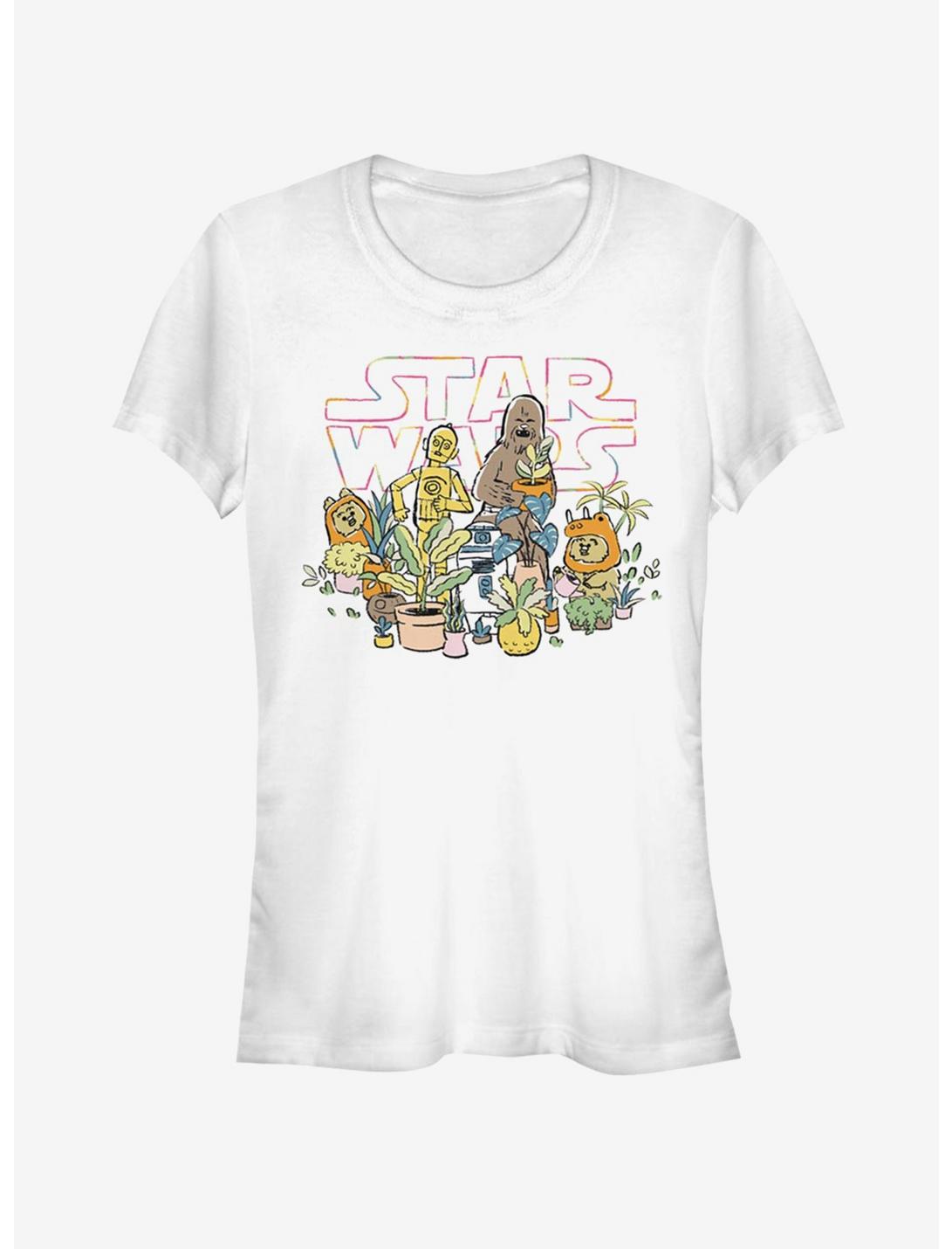 Star Wars Greenhouse Girls T-Shirt, WHITE, hi-res