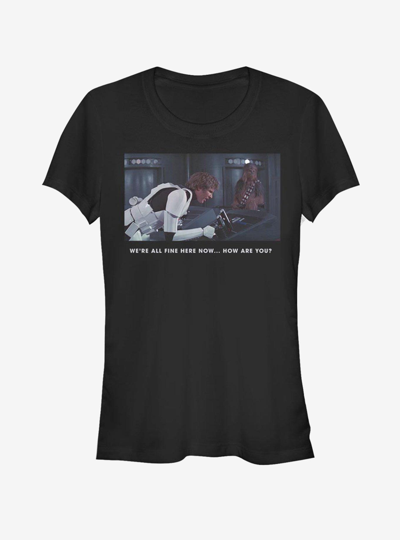 Star Wars How Are You Girls T-Shirt, BLACK, hi-res