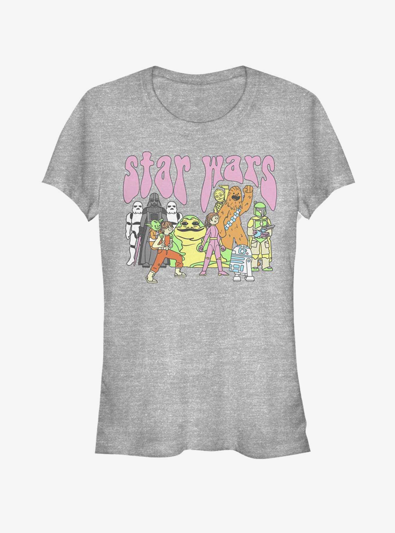 Star Wars Psychedelic Characters Girls T-Shirt, , hi-res