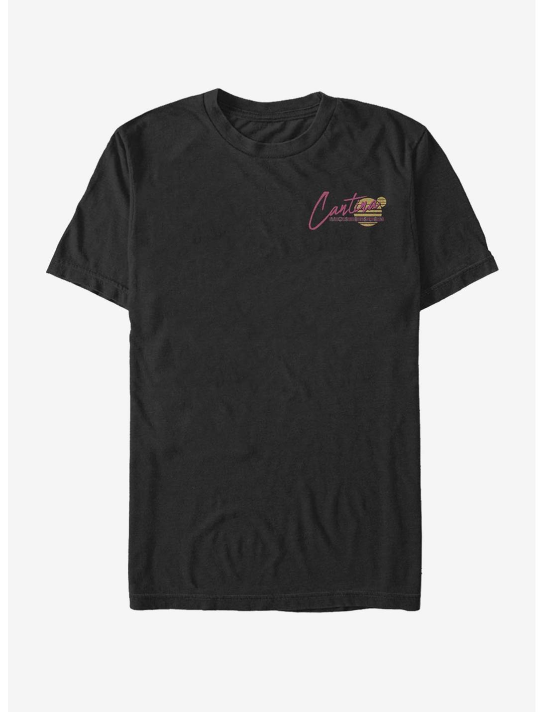 Star Wars Cantina Miami Text T-Shirt, BLACK, hi-res