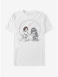 Star Wars Friends In Space T-Shirt, WHITE, hi-res