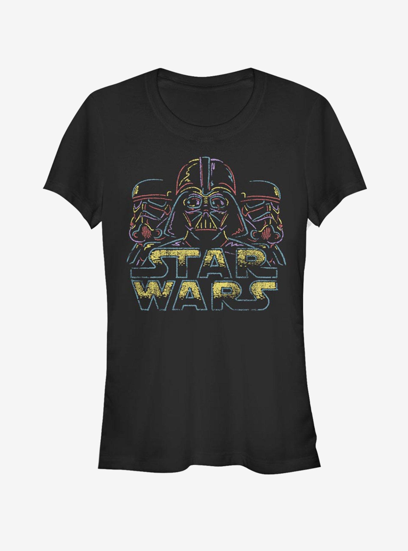 Star Wars Neon Chalk Wars Girls T-Shirt, , hi-res