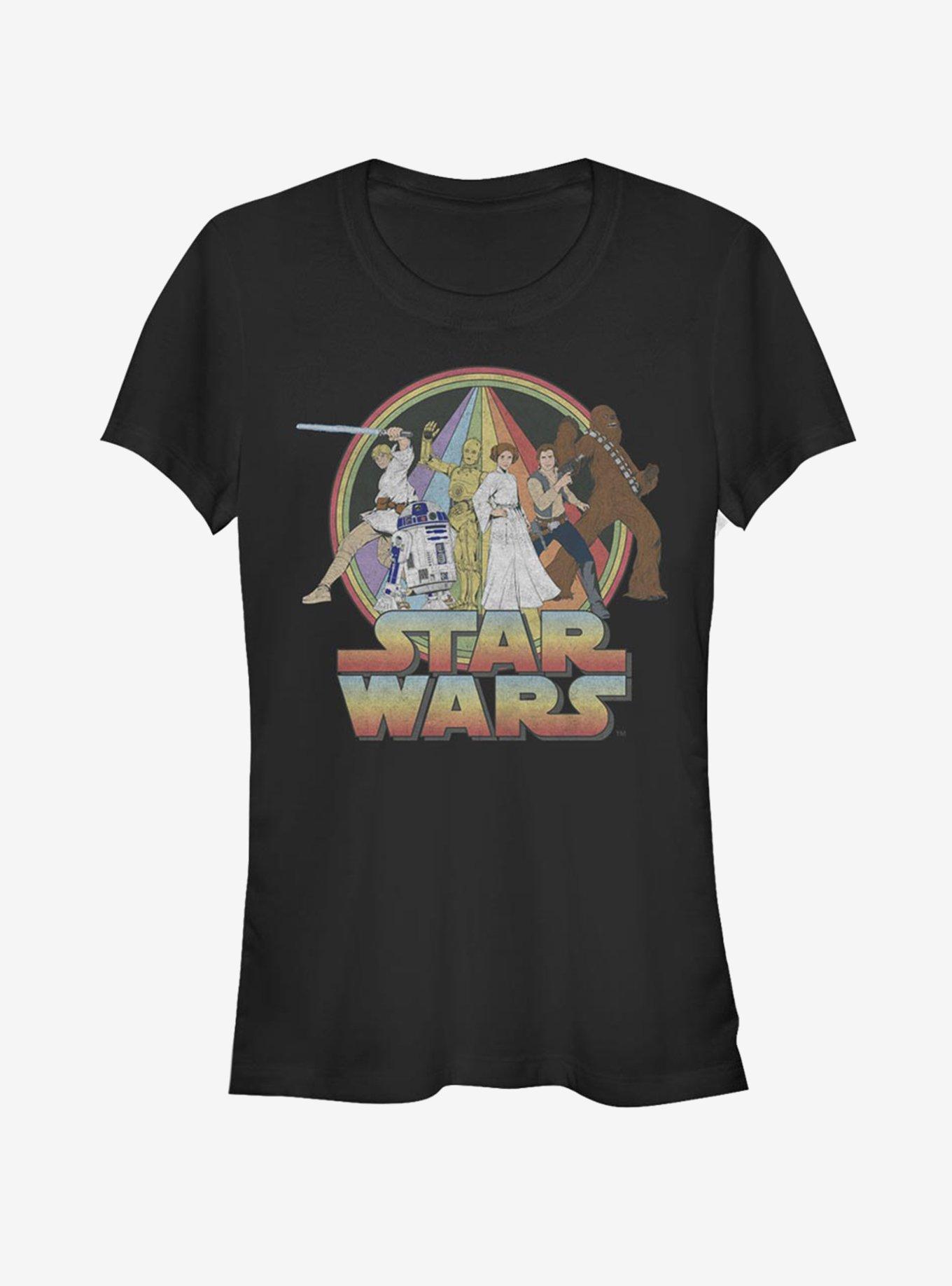 Star Wars Psychedelic Star Wars Girls T-Shirt