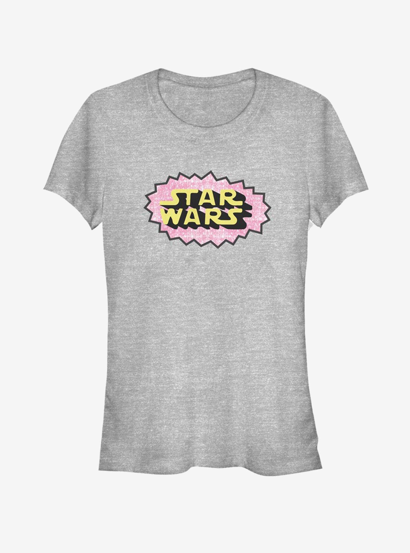 Star Wars Star Wars Cute Logo Girls T-Shirt, ATH HTR, hi-res