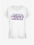Star Wars Thermal Logo Dotty Girls T-Shirt, WHITE, hi-res