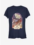 Star Wars Episode V The Empire Strikes Back Poster Girls T-Shirt, BLACK, hi-res