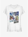 Star Wars Episode V The Empire Strikes Back The War Isn't Over Poster Girls T-Shirt, WHITE, hi-res