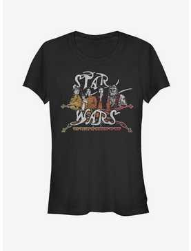 Star Wars Vintage Rock Star Wars Girls T-Shirt, , hi-res