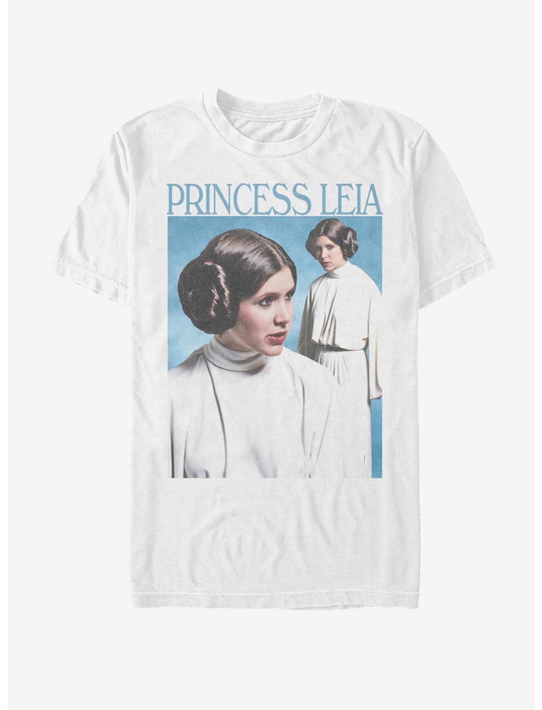Star Wars Leia Photo T-Shirt, WHITE, hi-res