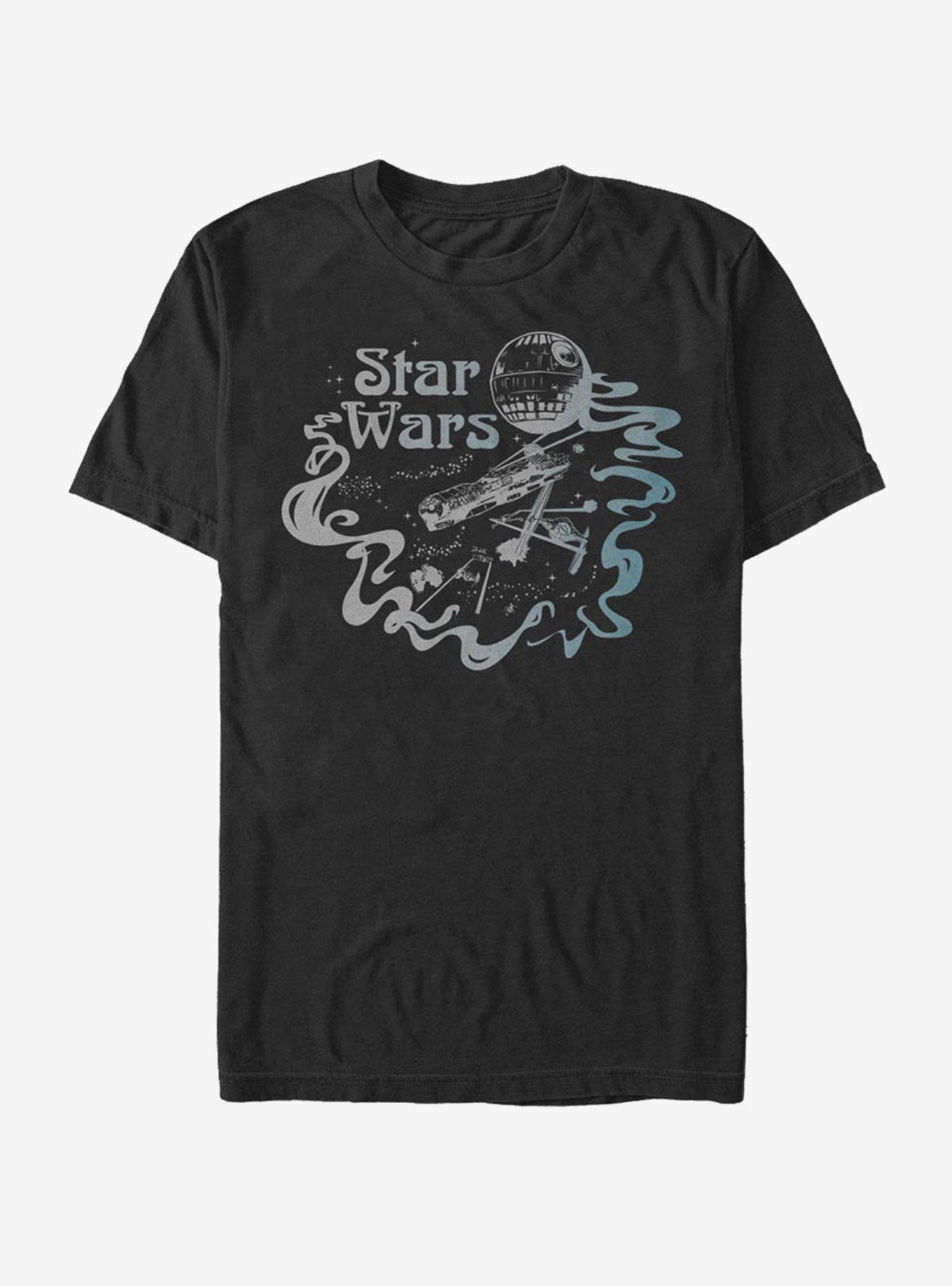 Star Wars Retro Star Wars T-Shirt, BLACK, hi-res