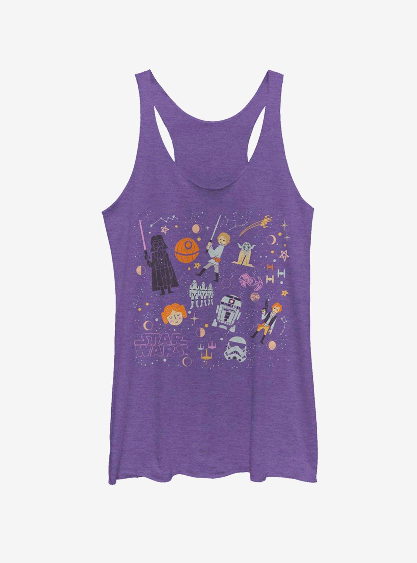 Star Wars Collage  Girls Tank