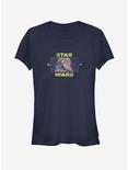 Star Wars Vader Thermal Alt Girls T-Shirt, NAVY, hi-res