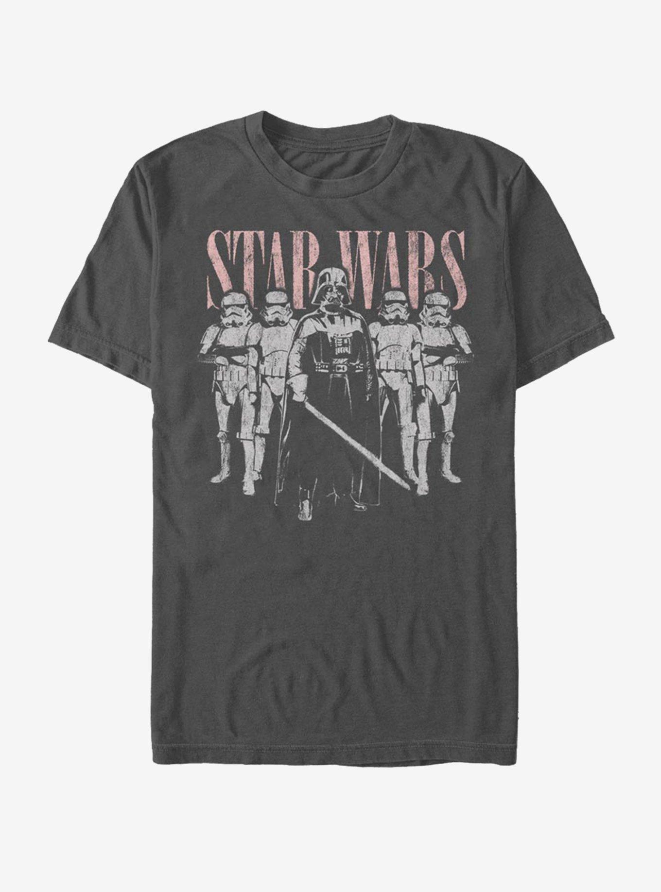 Star Wars Star Grunge T-Shirt, CHARCOAL, hi-res