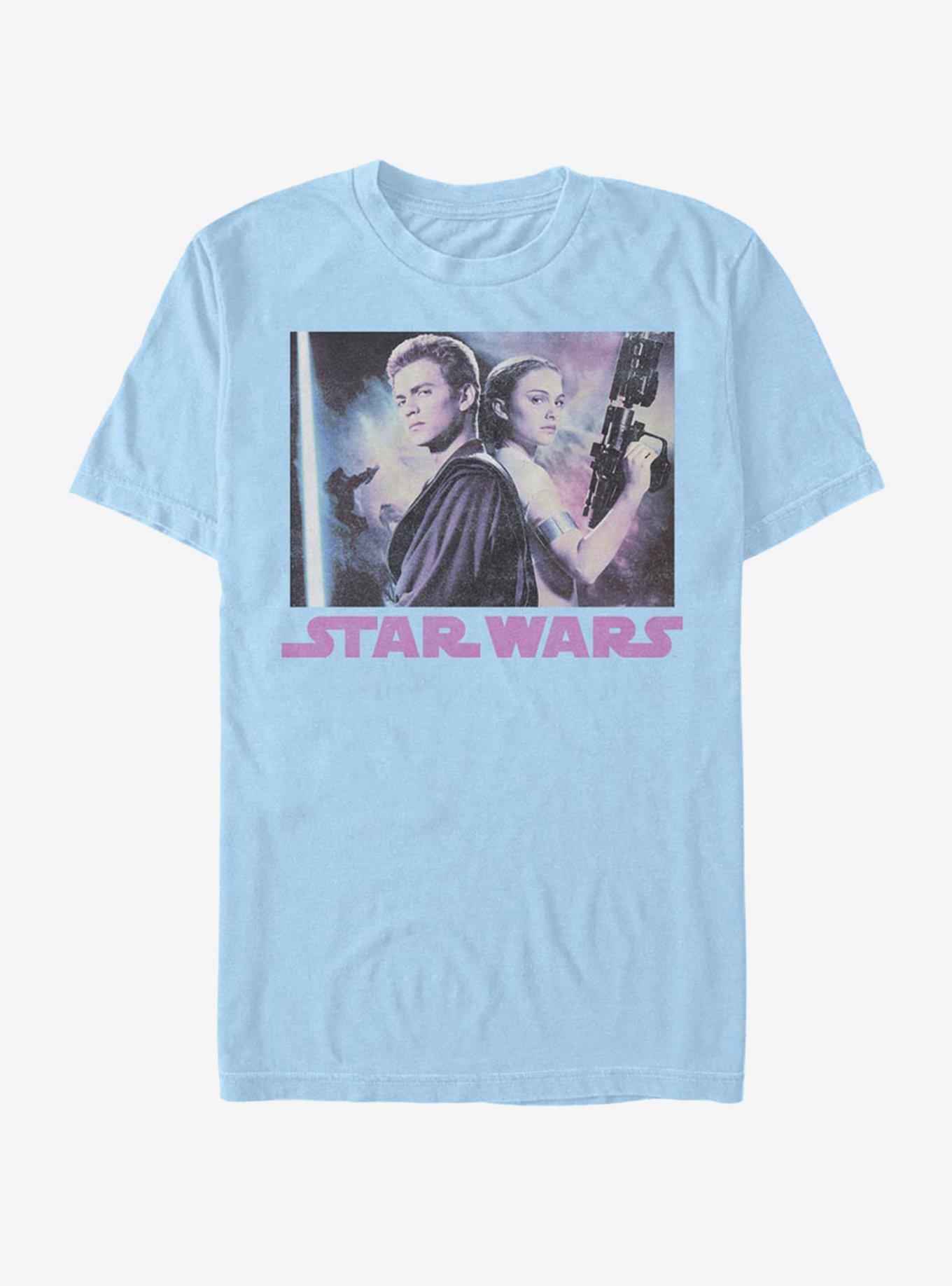 Star Wars Vintage Photo T-Shirt, LT BLUE, hi-res