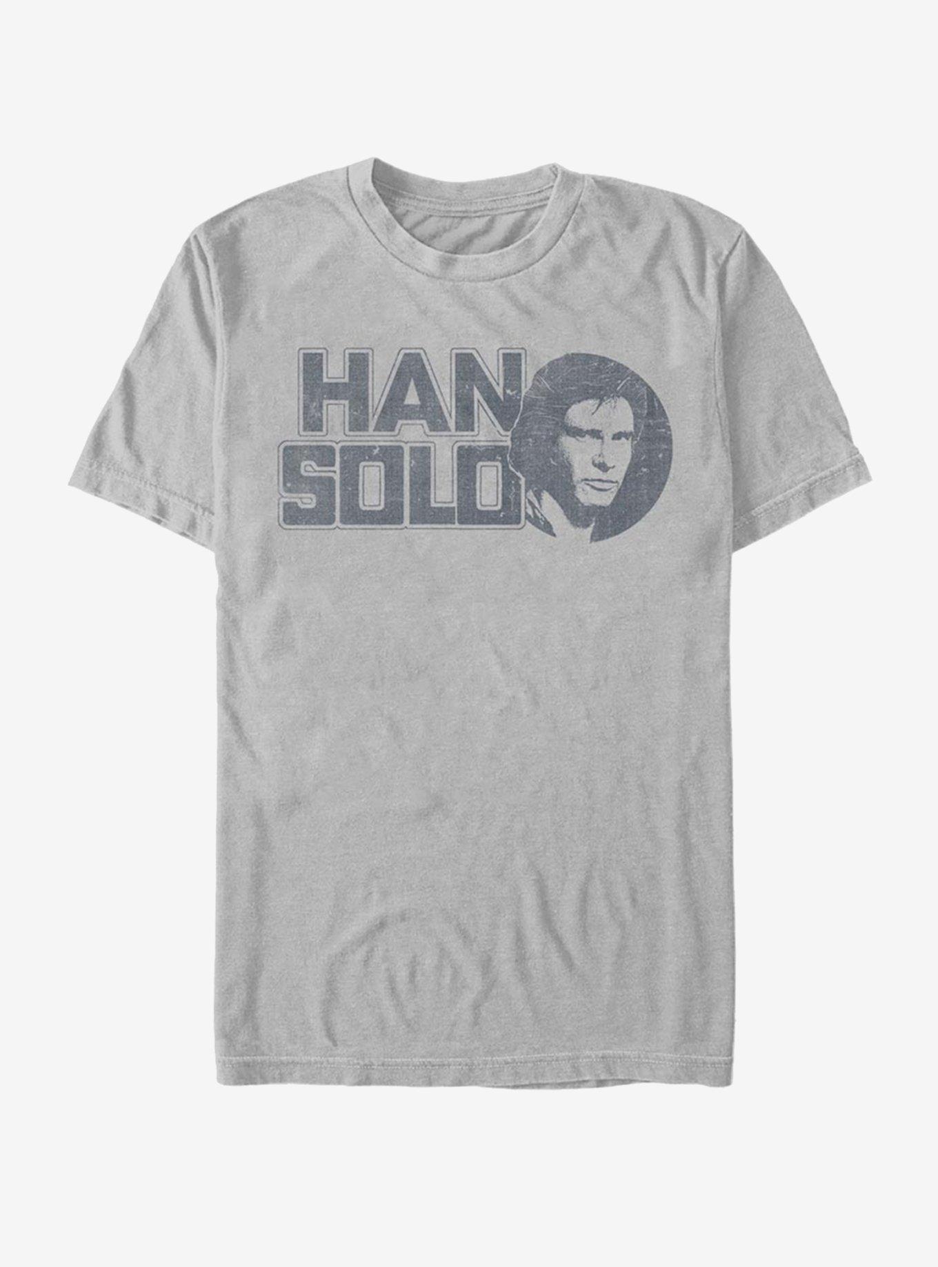 Star Wars Vintage Solo T-Shirt, SILVER, hi-res