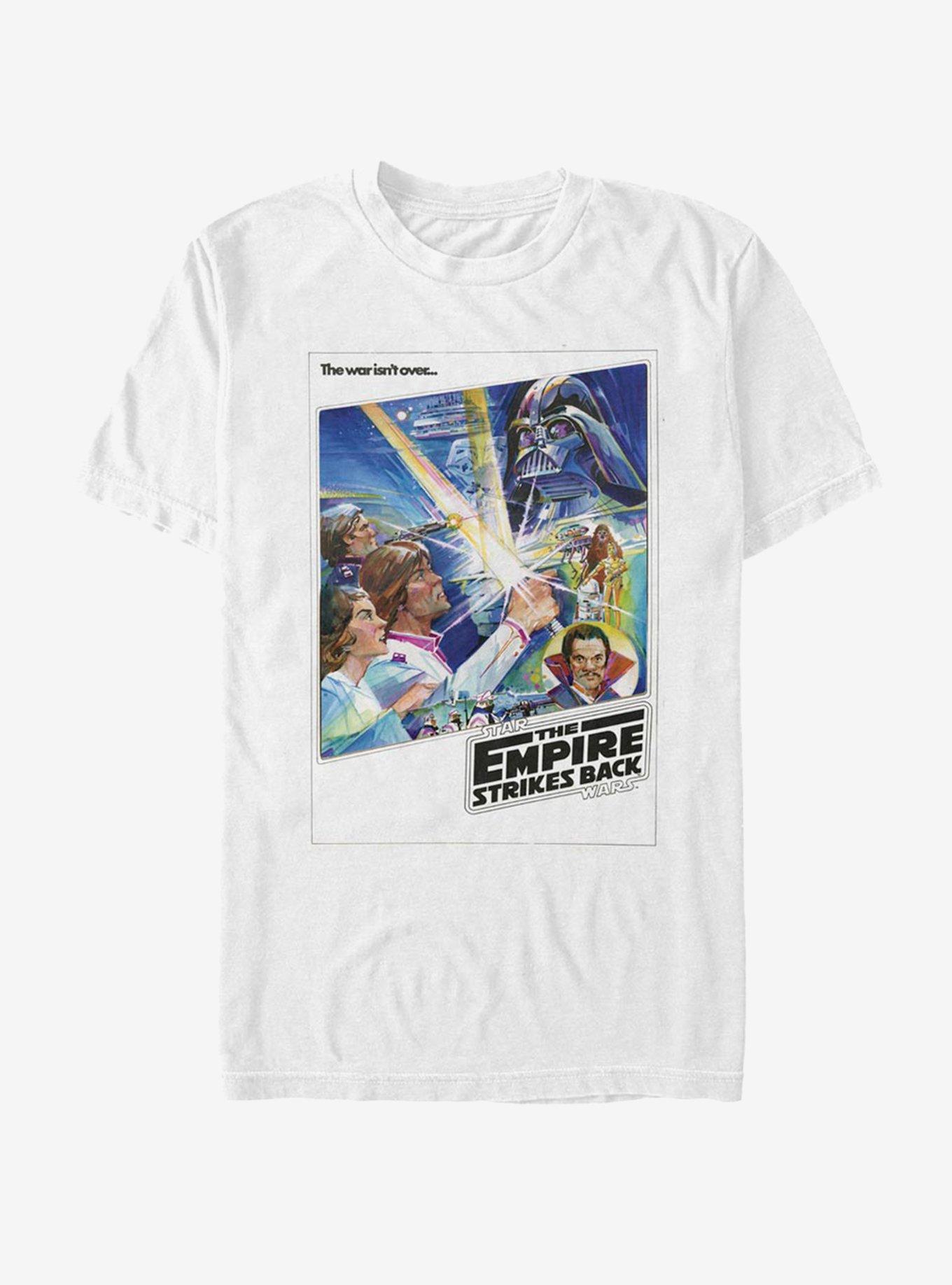 Star Wars Empire Strikes Back Japanese Poster T-Shirt, , hi-res
