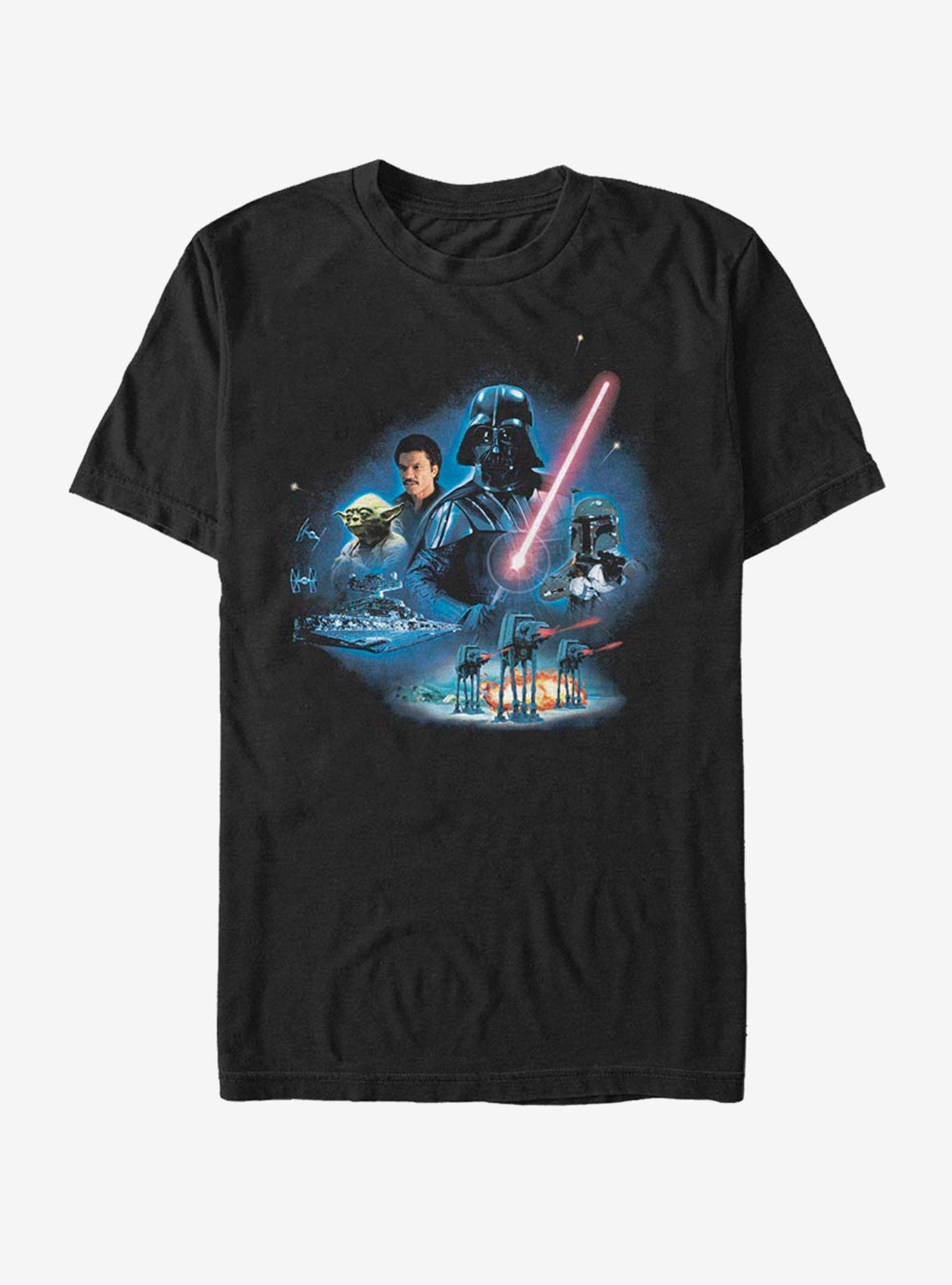 Star Wars Empire Strikes Back Characters T-Shirt, , hi-res