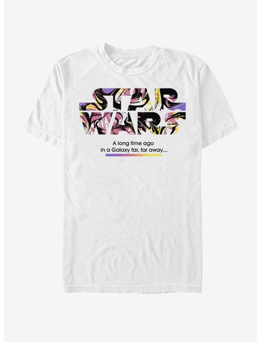 Star Wars Logo Color Pop T-Shirt, WHITE, hi-res