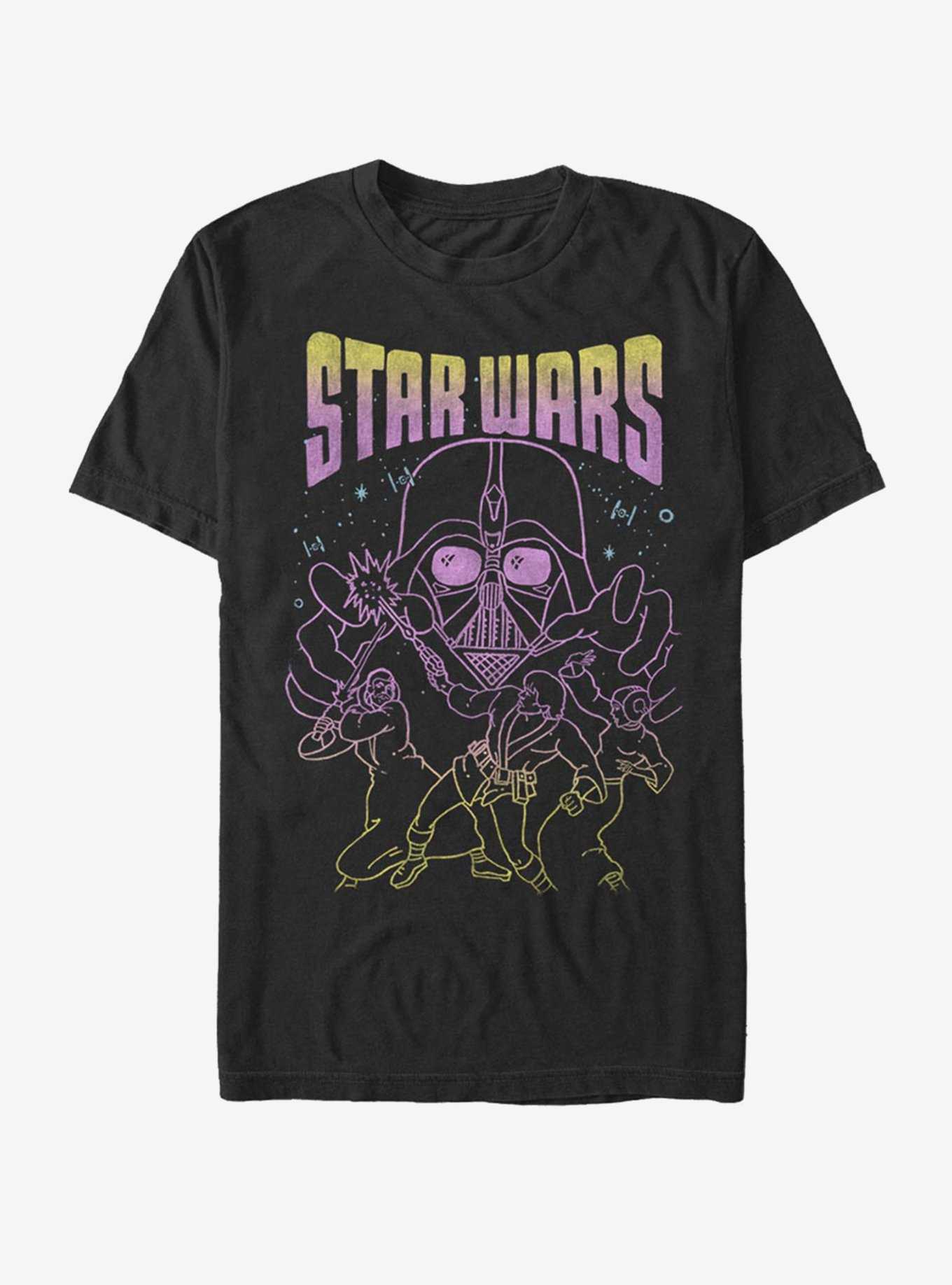 Star Wars Neon Vintage T-Shirt, , hi-res