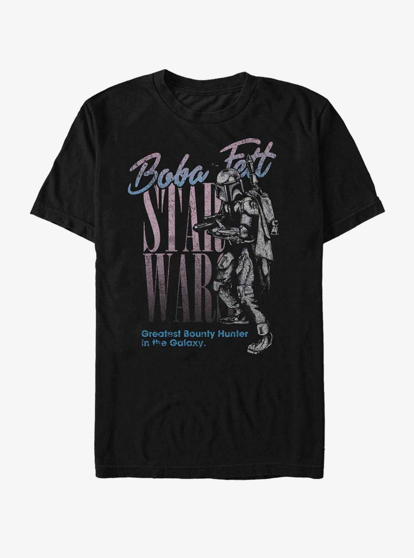 Star Wars Damaged Vintage Boba T-Shirt, , hi-res
