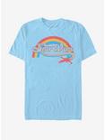 Star Wars Rainbow Retro Star Wars T-Shirt, LT BLUE, hi-res